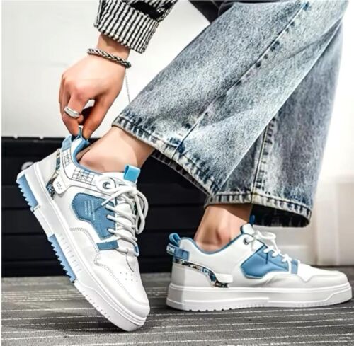 Mens Running Trainer Sport Sneakers Walking Shoes Casual Sports Gym UK Size 5-10 - Picture 7 of 8