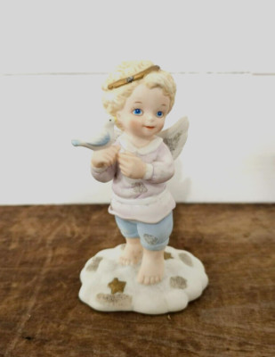 Bronson Tender Hearts COME FLY WITH ME Angel Figurine