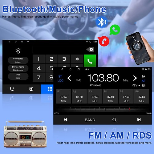 8" 4+64GB Android Apple Carplay For VW POLO 2011-2019 Car Stereo Radio Head Unit - Picture 7 of 8