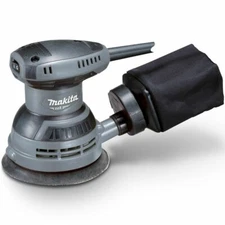 Makita RANDOM ORBITAL SANDER M9204G 240W 125mm Ergonomic Design, Soft Palm Grip
