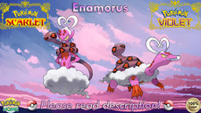 Shiny Non-shiny Enamorus 6IV Pok mon Scarlet Violet HOME Legal