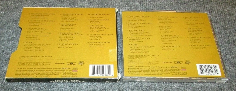 Andrew Lloyd Webber (Philips CD-i, 1993) Fast Shipping! - Image 2 of 3