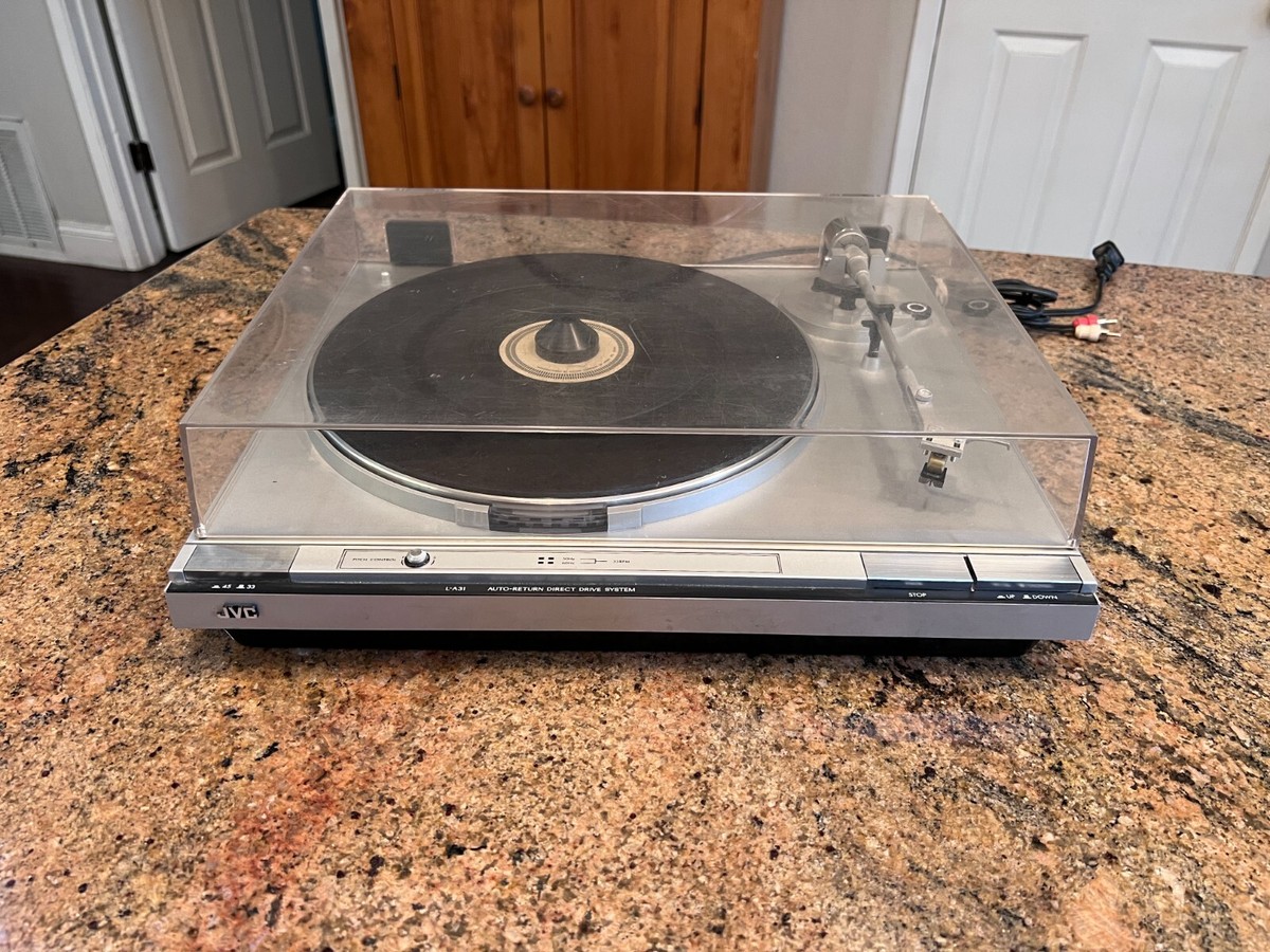 JVC L-A31 Direct Drive Auto Return Turntable PICKERING XV-15 625E