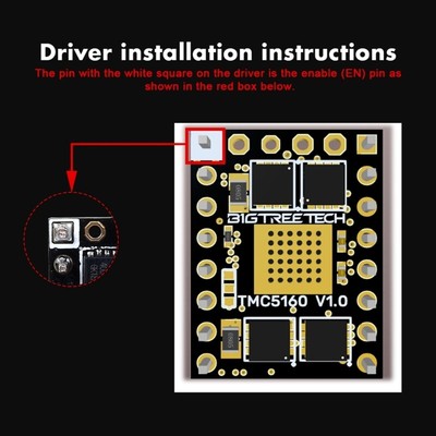 3D Printer TMC5160T V1.0 42 Stepper Motor Driver Silent3D Printer Accessories