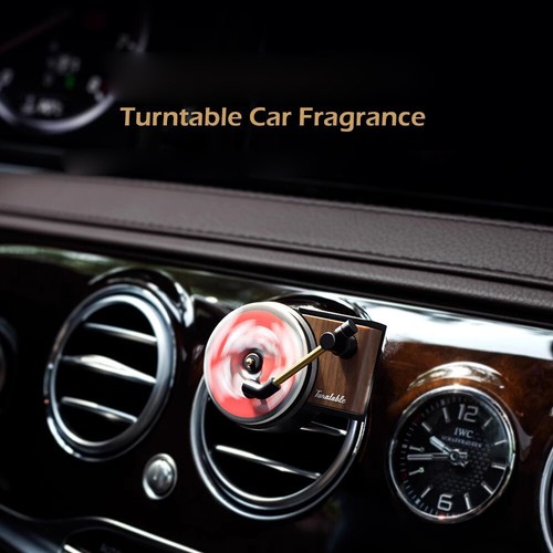 Vintage Turntable Vent Clips – Car Fresheners, Retro Aroma Decor - Picture 10 of 15