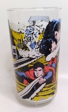 Vintage Superman Glass Tumbler The Caped Wonder To The Rescue 1978 DC Comics