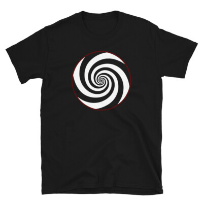 Hypnotic Hypnosis Spiral Swirl Illusion Twilight Zone Short-Sleeve T-Shirt