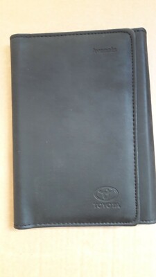 Toyota Avensis, Land Cruiser booklet binder OEM accesory artifical