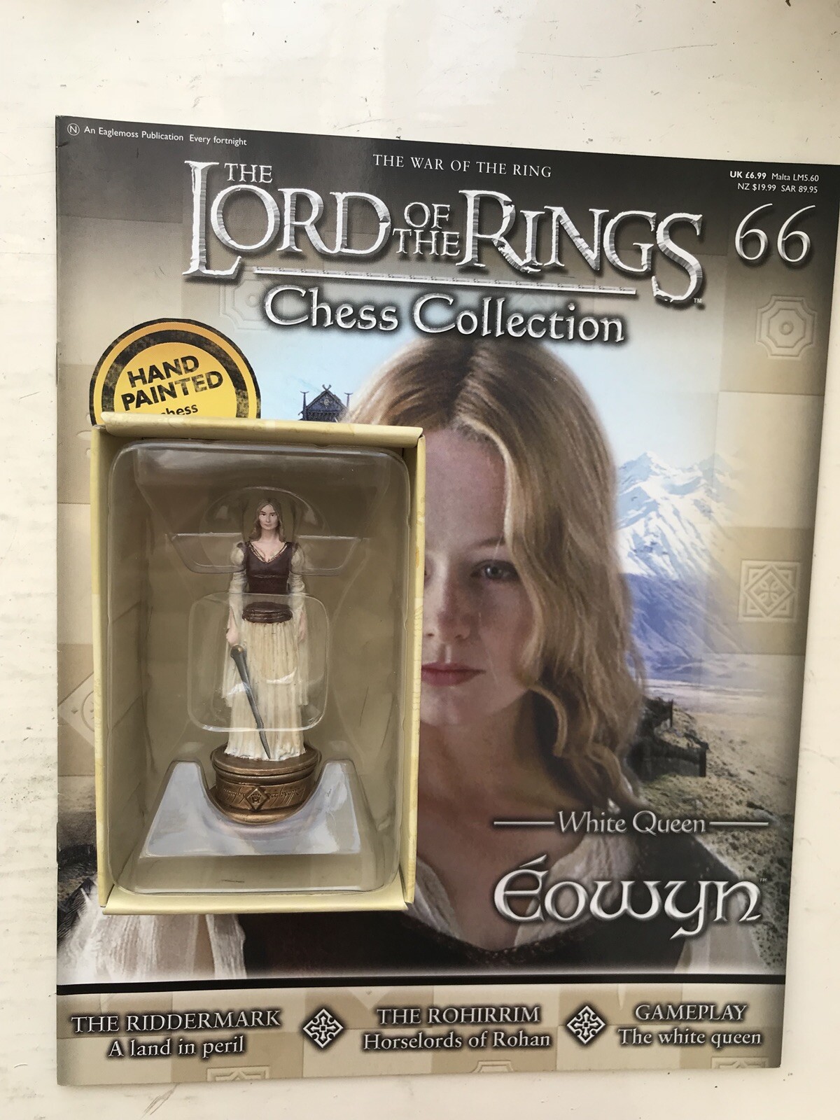 LORD OF THE RINGS CHESS COLLECTION ISSUE 66 EOWYN EAGLEMOSS FIGURE FIGURINE
