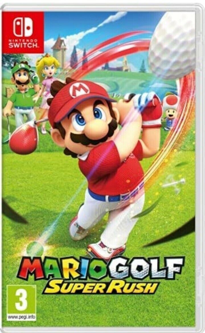 Mario Golf: Super Rush NINTENDO SWITCH NEW
