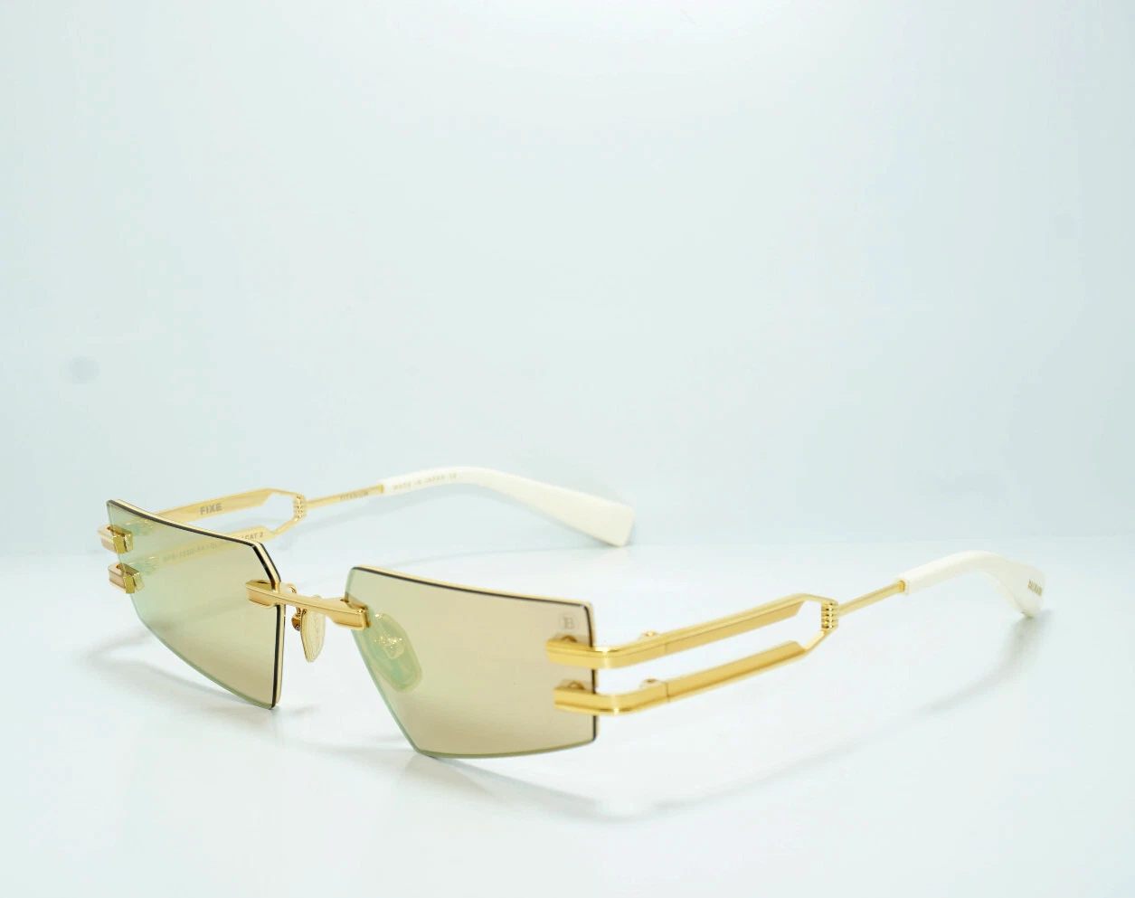 Balmain — NEW AUTHENTIC BALMAIN FIXE BPS-123D-54  GLD-BNE  SUNGLASSES