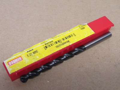 Dormer A509 6,2 mm HSCO Quick Spiral Jobber Bohrer für Edelstahl