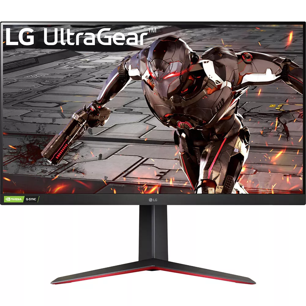 LG 32 Gaming Monitor UltraGear FHD 165Hz HDR10 with G-SYNC 32GN550-B PC  Monitor 719192641945