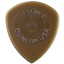 Dunlop 549P088 Flow Standard Grip Electric Guitar Picks 0.88mm 6-Pack Refill Bag