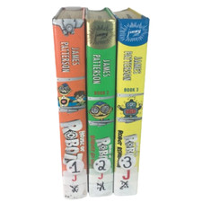 James Patterson House of Robots 1-3  Illustrated Novels YA 9-13 HC Good