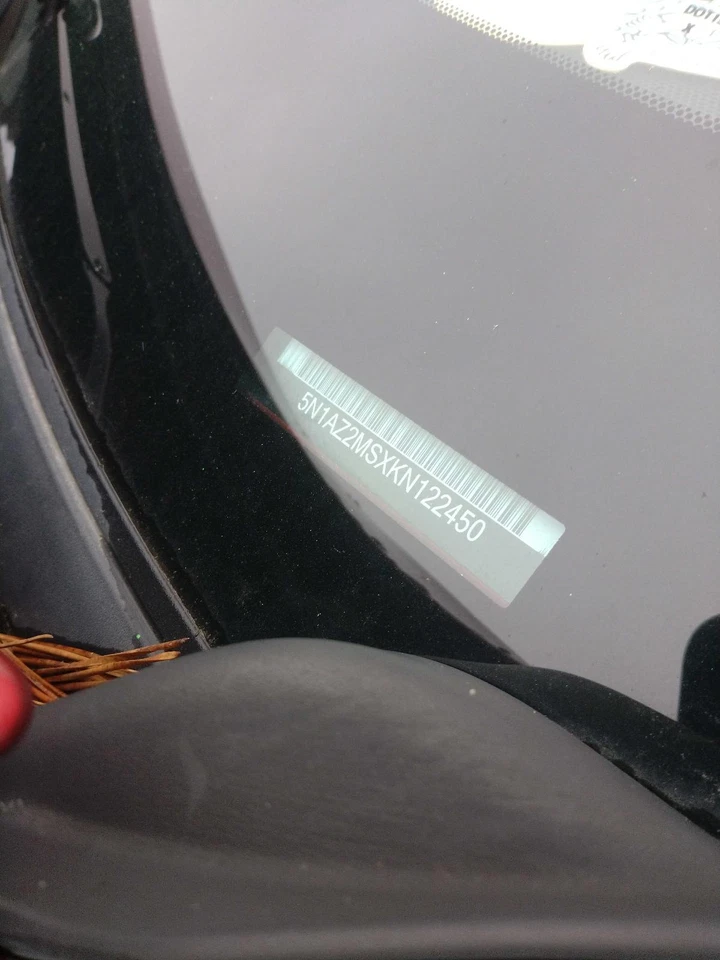 2019 Nissan Murano Rack and Pinion Assembly OEM Red 35K Miles NJ25-18967-469639 - Image 2 of 3