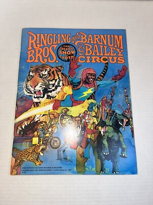 Ringling Bros. and Barnum & Bailey Circus Magazine souvenier Program 1978