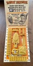 VTG PF Flyers Premium Brandin Iron Kit Winning The West Cowboy Indian Whistle