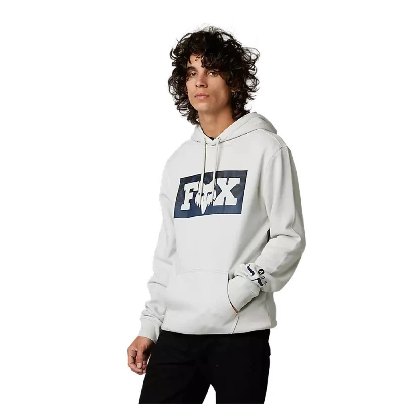 Fox Nuklr Pullover Fleece Light Grey, photo 3 of 3
