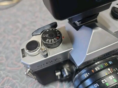 Fujifilm Fuji Fujica ST605 35mm SLR Camera w/ Fujinon 55mm 1:2.2