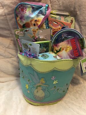 HUGE Disney Tinkerbell Disney Fairies Easter Basket - All Occasion Gift Basket 