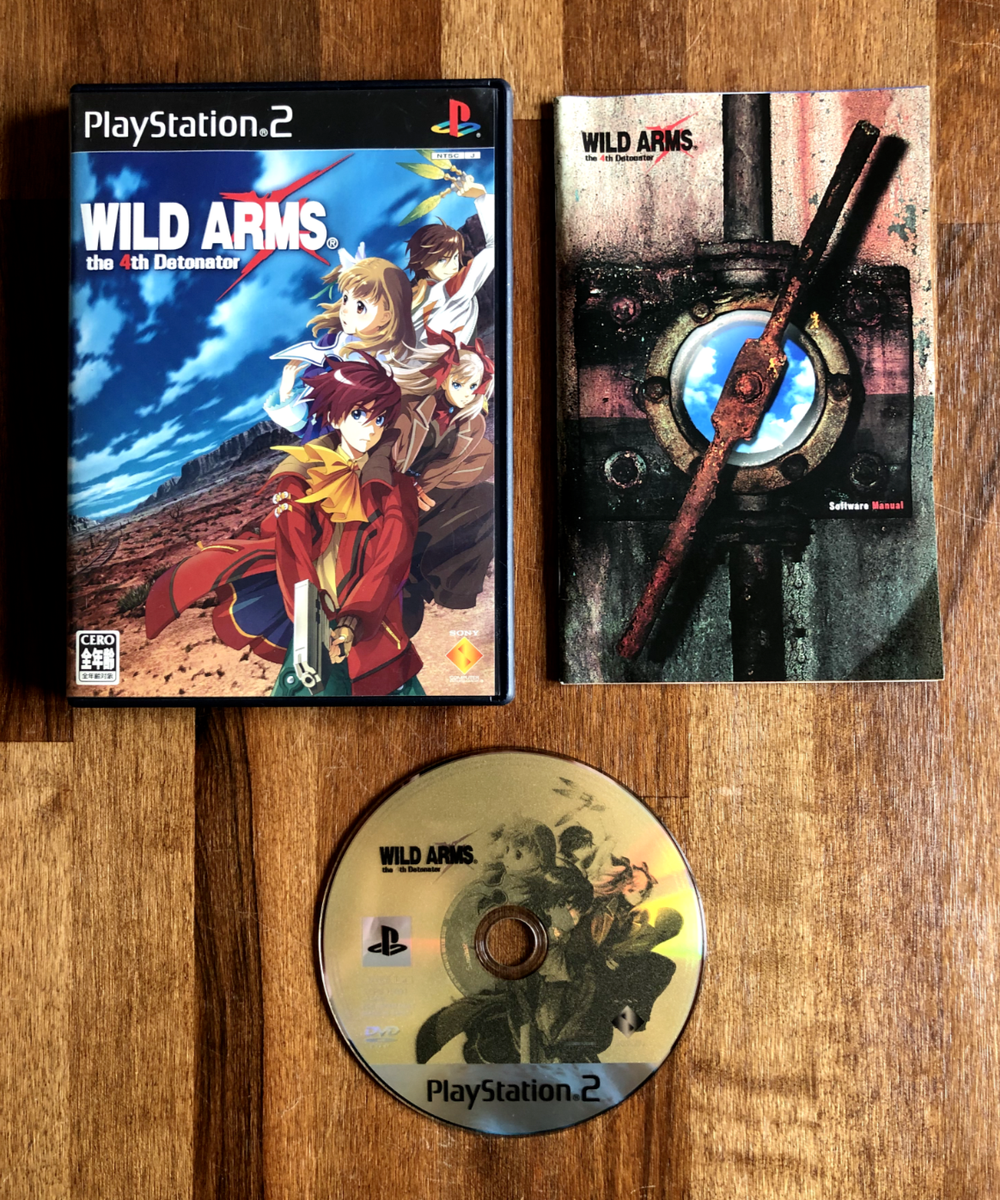 Wild Arms 4 Sur PS2 – Version Japonaise NTSC-J – The 4th Detonator