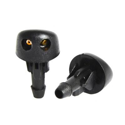 2X Links Waschwasserdüsen Einspritzdüse Schwarz 7700413545 Für Renault