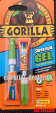 Image of Gorilla Superglue Gel 3g x 2 - 2 pack Instant Long-lasting Repairs