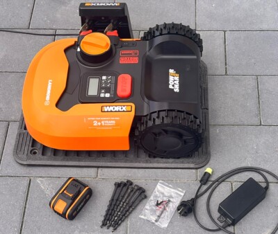 Rasenmäher Roboter Worx Landroid 1000m2 WR143E Rasenroboter Mähroboter