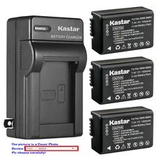 Kastar Battery AC Wall Charger for Panasonic DMW-BMB9 DMW-BMB9E DMW-BMB9PP