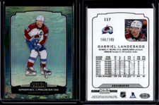 2022-23 O-Pee-Chee Platinum Aquamarine Base #117 Gabriel Landeskog /149