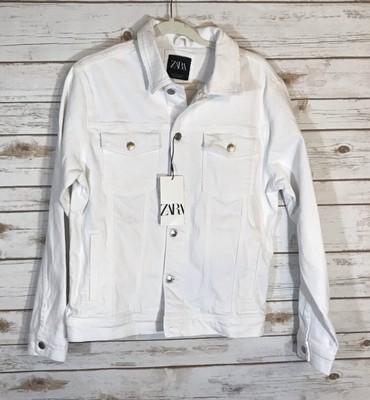 zara white jacket