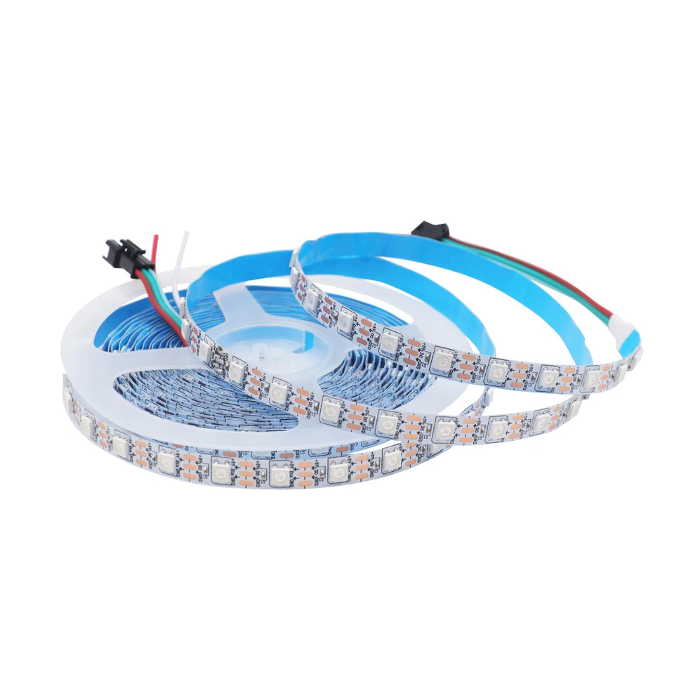 5V WS2812B 5050 RGB LED Streifen Strip Lichtleiste Individuell Adressierbar Lamp - Bild 3 von 4