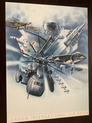 Vintage 1986 London Canada International Air Show Advertising
