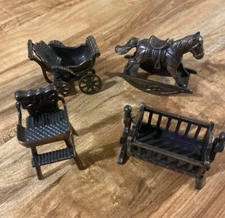 1970’s Durham Industries Miniature Furniture