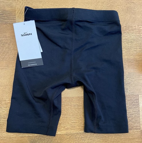 Nike Boys Size 24 Black Drawstring Swim Trunks New With Tags - Picture 2 of 2