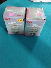 Easter Candle Holder Two Set Cute For Decor On Easter Month