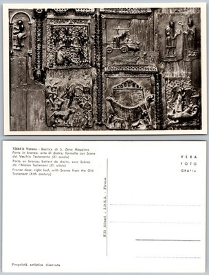 Basilica Di San Zeno Maggiore Verona Italy Postcard