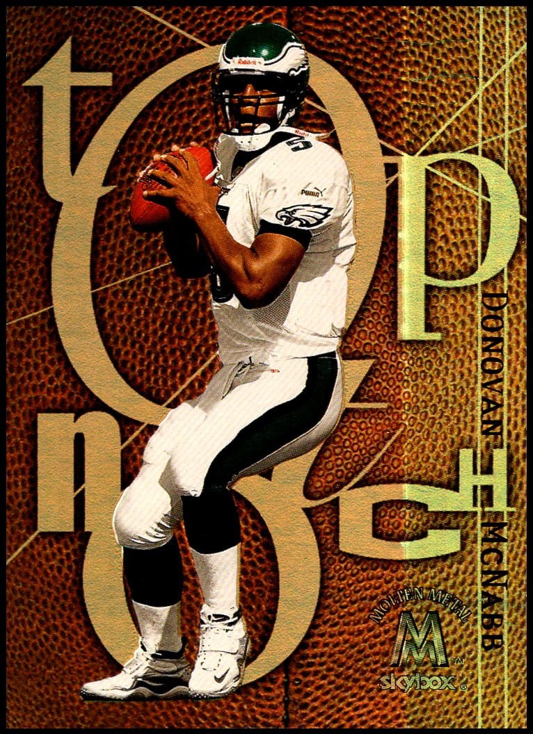 Donovan McNabb Skybox Molten Metal Top Notch #6 Base