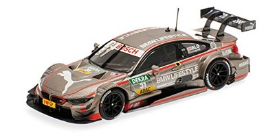 Minichamps – BMW M4 DTM 410152431 – 2015 – Scale 1/43 – Grey/Red