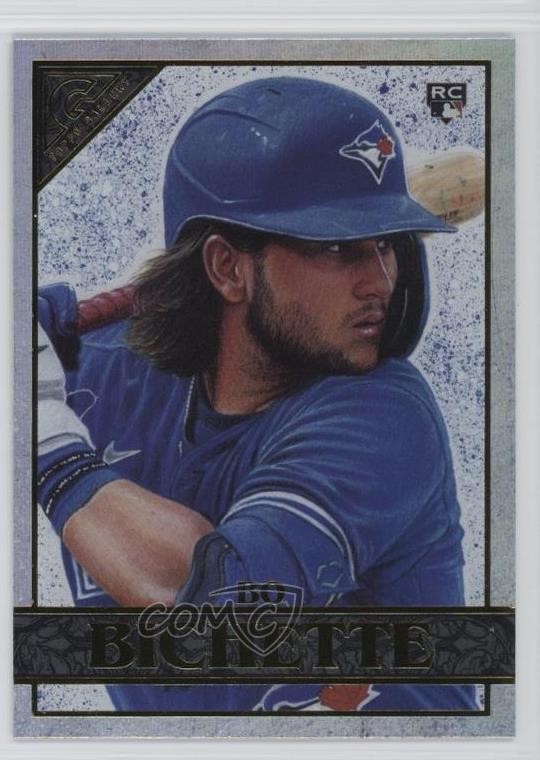 2020 Topps Gallery Rainbow Foil Bo Bichette #130 Rookie RC