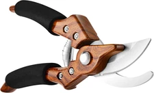 8" Bypass Pruning Shears - Garden Shears -Garden Clippers-Pruners for Gardening-