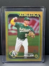 Mason Miller - 2024 Topps Series 2 #427 Oakland Athletics GOLD FOIL!