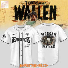 Philadelphia Eagle X Morgan Wallen I Am The Problem Tour 2025 Jersey