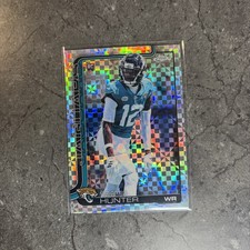 2025 Topps Chrome Travis Hunter Jaguars Rookie X-Fractor Refractor # 332