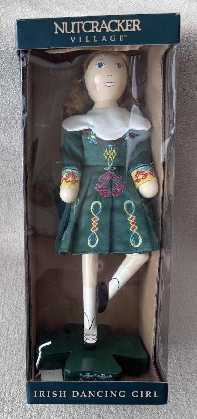 IRISH DANCING GIRL 1999 NUTCRACKER VILLAGE 14"
Opens in a new window or tab