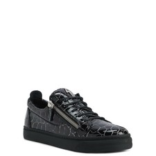 Giuseppe Zanotti Frankie low-top sneakers in crocodile-print leather
