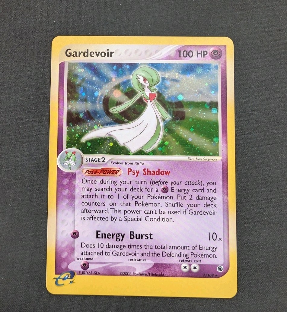 Pokemon Ruby & Sapphire   7/109 Gardevoir Holofoil Card NM