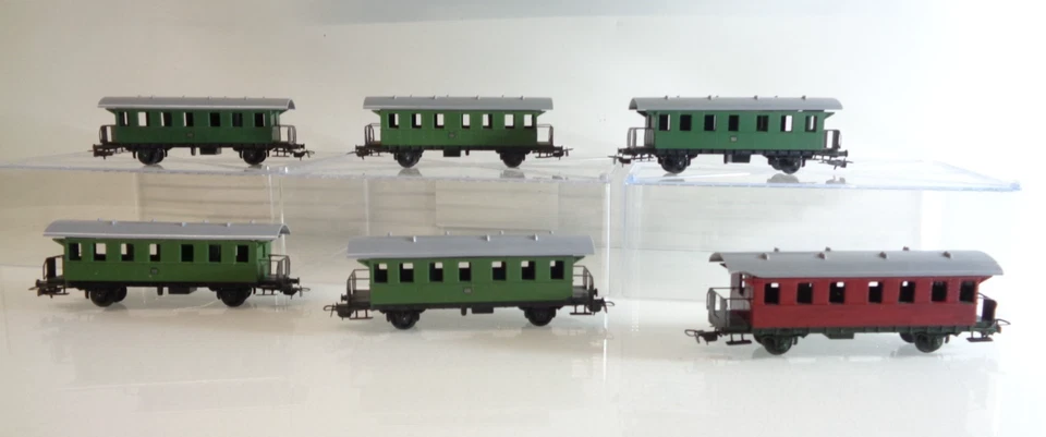 Piko H0 Personenwagen 6 Stk. BH775 o.