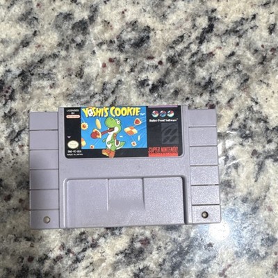 Yoshi's Cookie Super Nintendo SNES NTSC-U/C Game Cartridge Bullet-Proof Software